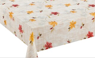 8131 Осенние цветы Удачная ПВХ  на н/о 1/50м*140